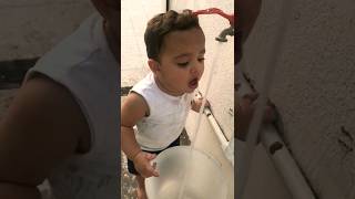 Omgdrinking Hot Water Outside