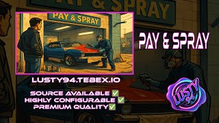 Pay & Spray Preview | Repair & Repaint | Apply Liveries | Immersive Pay & Spray Script