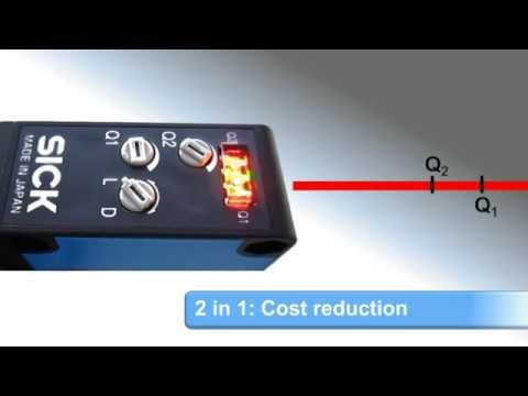 Long Range Photoelectric Laser Sensor from SICK
