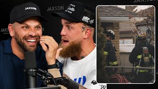 Bear And Jake Paul Set A House On Fire