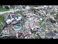 Watch intense tornadoes destroy homes in nebraska and parts of iowa  wsj news