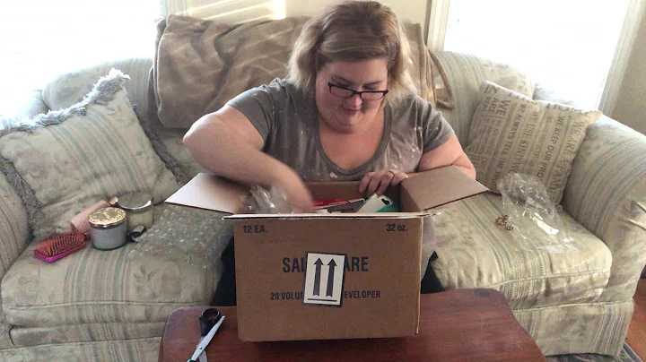 My aunt sent me a massive awesome surprise box for...
