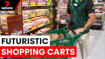 The rise of smart shopping trolleys | 7NEWS