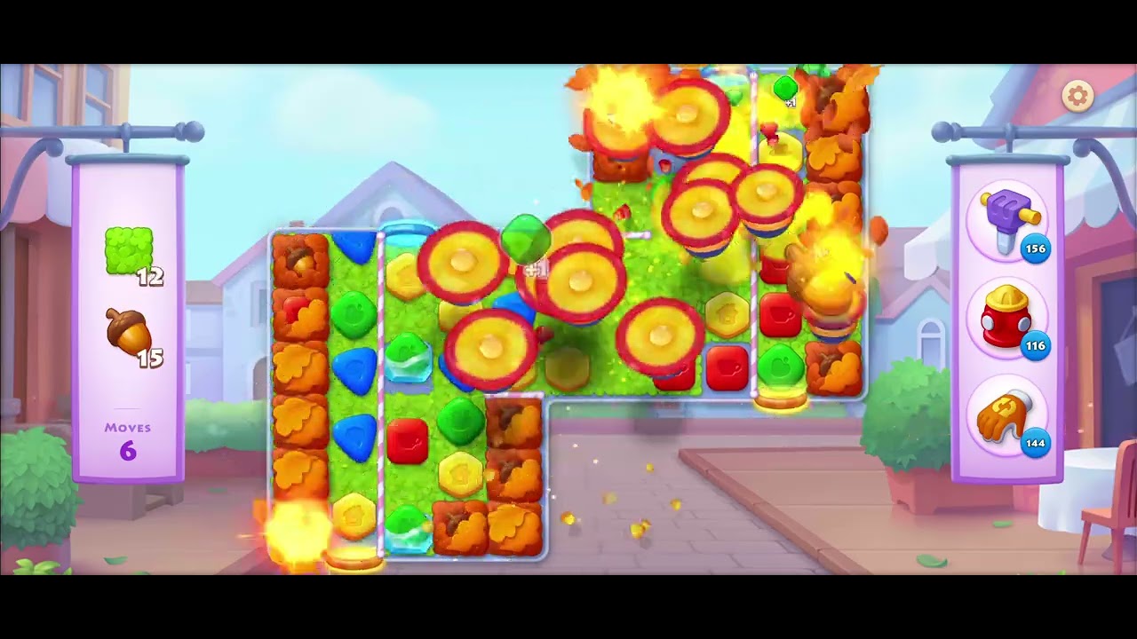 あーいえーページ Puzzle Daddy] Township Colorful Puzzle_Level 2684 ∥ No Boosters