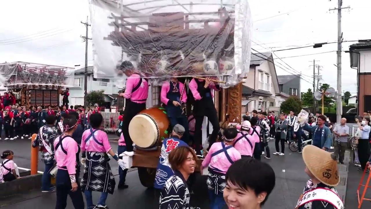 袋井北祭 六車連合　2025-10-12(日)