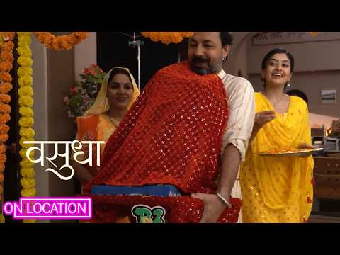 Vasudha | घर में हुआ गणपति बप्पा का स्वागत, Phool-Vasudha समेत सभी ने की पूजा ON Location Zee TV