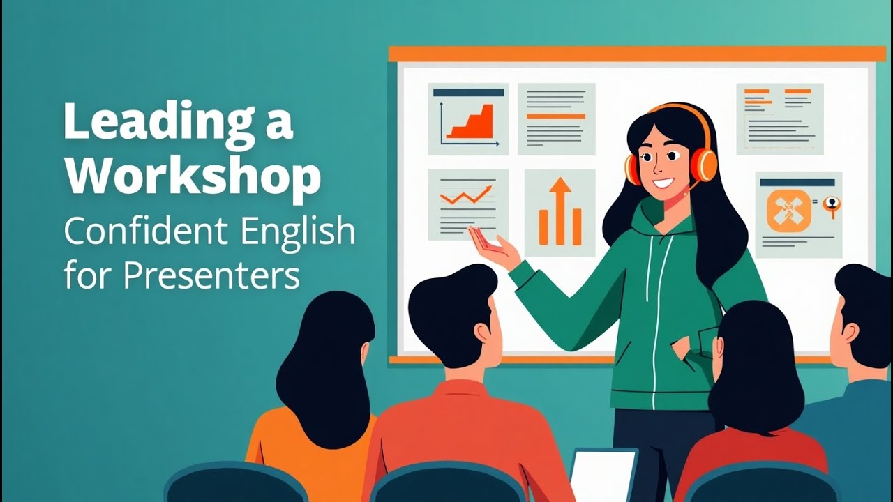 Leading a Workshop – Confident Workplace English for Presenters | English Podcast | Learn English