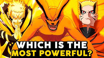 BARYON MODE vs SAGE OF SIX PATHS MODE | WHICH IS STRONGER IN NARUTO?