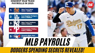 MLB payrolls 2025: Dodgers Spending SECRETS REVEALED! Full MLB Payroll List & Ohtani's Impact!