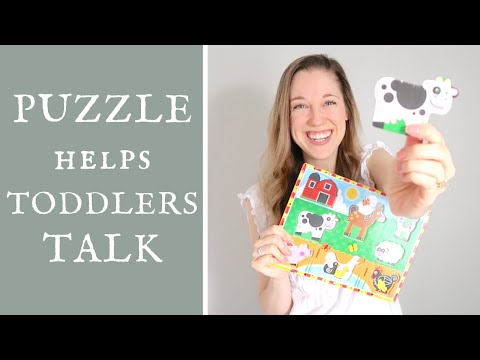 How PUZZLES help toddlers TALK