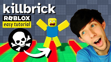 How to Make a Killbrick  - Scripting in Roblox Studio (Beginner Tutorial 2023)