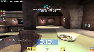EVOL Quake Live #21 - FFA on AlmostLost in 5:17