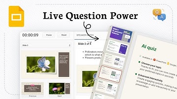 How to use the audience Q&A feature in Google Slides (Engagement Setup)
