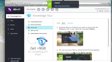 ZeoSpace File Sharing App 2014