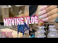 Moving Vlog 1| Unpacking, Organizing, Ikea and more