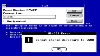 Con Bug On Older Versions Of Windows