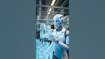 신약을 연구하는 인공지능 휴머노이드 로봇!AI Humanoid Robot Working as a Pharmaceutical Researcher!