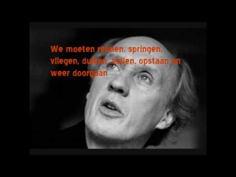 Herman Van Veen - opzij opzij opzij + lyrics
