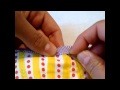 How to hand sew binding to back of quilt