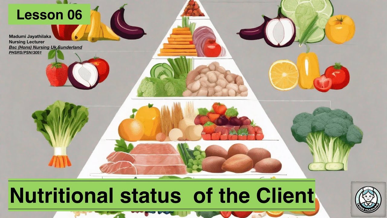 Lesson 06 |NVQ |Nutrition 🍎🍑🍓🥑🍌🥝🍅