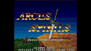 Arcus Spirits - Super Nintendo Entertainment System - Intro & Title Screen