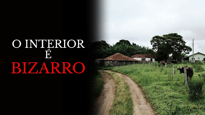 O INTERIOR É BIZARRO 💀