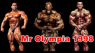 Mr Olympia 1998 ( Nasser El Sonbaty c'est vraiment fait bien avoir?)