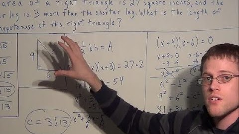 Difficult Pythagorean Theorem Problem - SAT Math