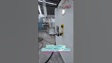 150 Fine Wire Stranding Machine #cable #machine #factory #cablewirestrippingmachine #wire #FYP