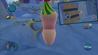 Worms 3D Ultimate Mayhem - Tutorial, campaign, story mode - Walkthrough (no commentary) #23
