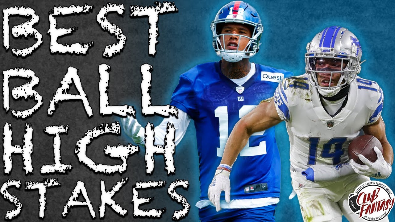 Best Ball Strategy High Stakes Contest YouTube