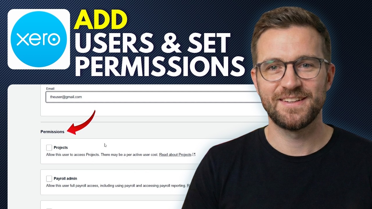 How to Add Users and Set Permissions in Xero (Step By Step 2026) - YouTube