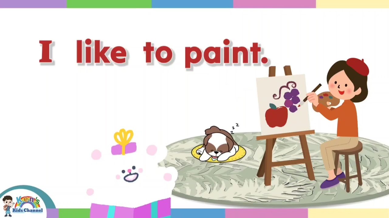 Sentence Reading Practice for Nursery and Kindergarten | Simple Sentences to Read 
