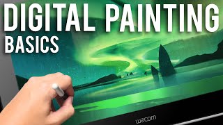 Digital Painting Basics  Simple Forms to Complex Paintings
