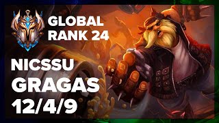 Global Rank 19 Shows How To Play Gragas Wild Rift Highlights Gragas Full Gameplay
