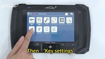 How to use Lonsdor K518 PRO to Covert LT20 Smart Key by Detecting Original Key - obd2shop.co.uk