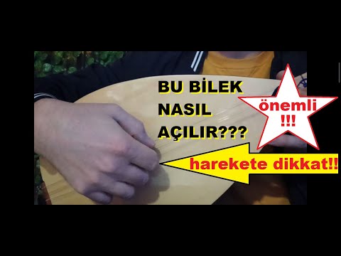 Bilek (mızrap) Açma