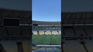 Maracanã Stadium Tour.  A view from the stand. #letsmakeatrip #riodejaneiro #brazil