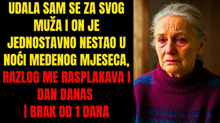 UDALA SAM SE ZA SVOG MUŽA I ON JE JEDNOSTAVNO NESTAO U NOĆI MEDENOG MJESECA, RAZLOG ME RASPLAKAVA..