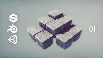 (Part 1) Blender Speed Modeling & Texturing 3d Game-ready Stylised Game Assets | 3d Environment Art