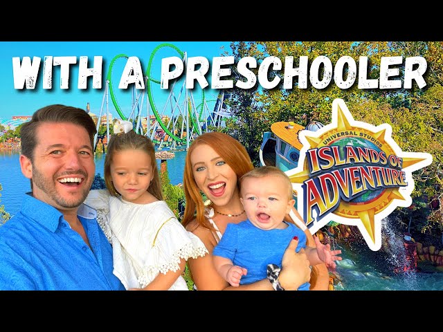 Universal Islands of Adventure with a preschooler