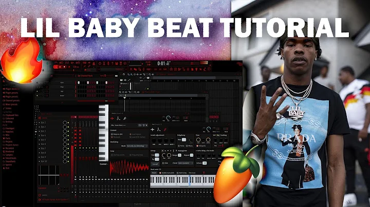 How to make BEATS for LIL BABY in FL STUDIO 20 | Lil Baby PIANO Type Beat TUTORIAL