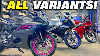 2024 Yamaha R15v4 All Variants Comparison | R15 M vs R15v4 Which One To Buy?