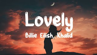 Billie Eilish, Khalid - Lovely (Lyric Video) Resimi