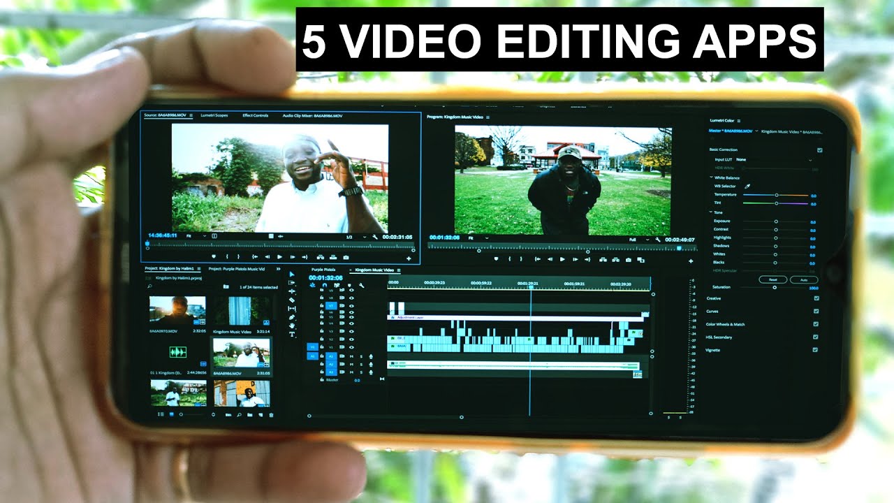 5 Video Editing App For Android Mobile 2020 In Hindi - YouTube