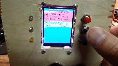 Arduino PSK/RTTY Transceiver May 2017 Update