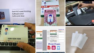 PVC card Printing Solution For Epson \& Canon Centre Feeding Printers | Best For Epson L3250 Series