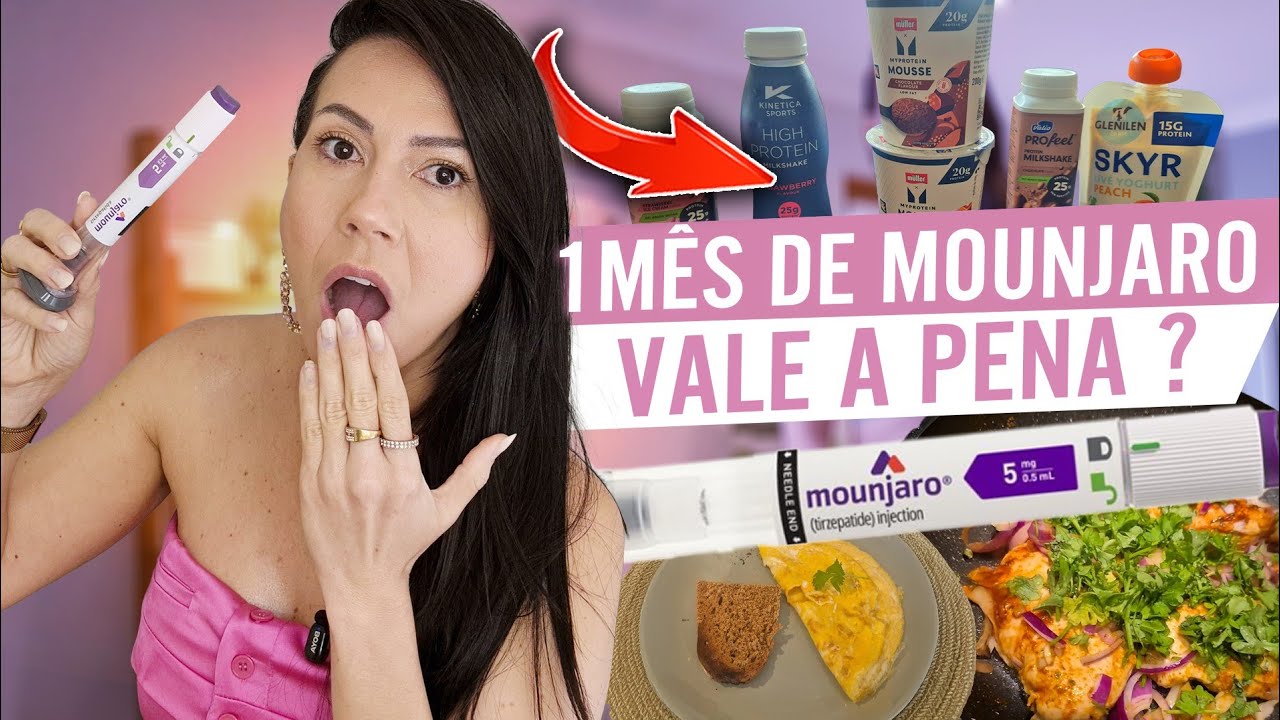 1 mês de Mounjaro  -  6kg  Vale a Pena ?  