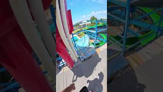 Bella ciao playground parkour water slide pov