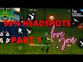 99% HEADSHOTS PART 1//BLACK T- SHIRT//FREE FIRE